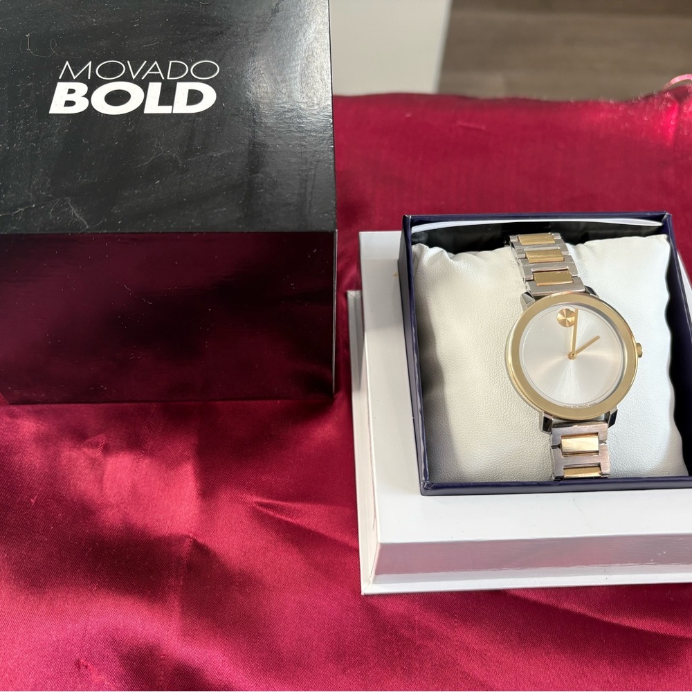 Movado Bold Two-Tone Watch